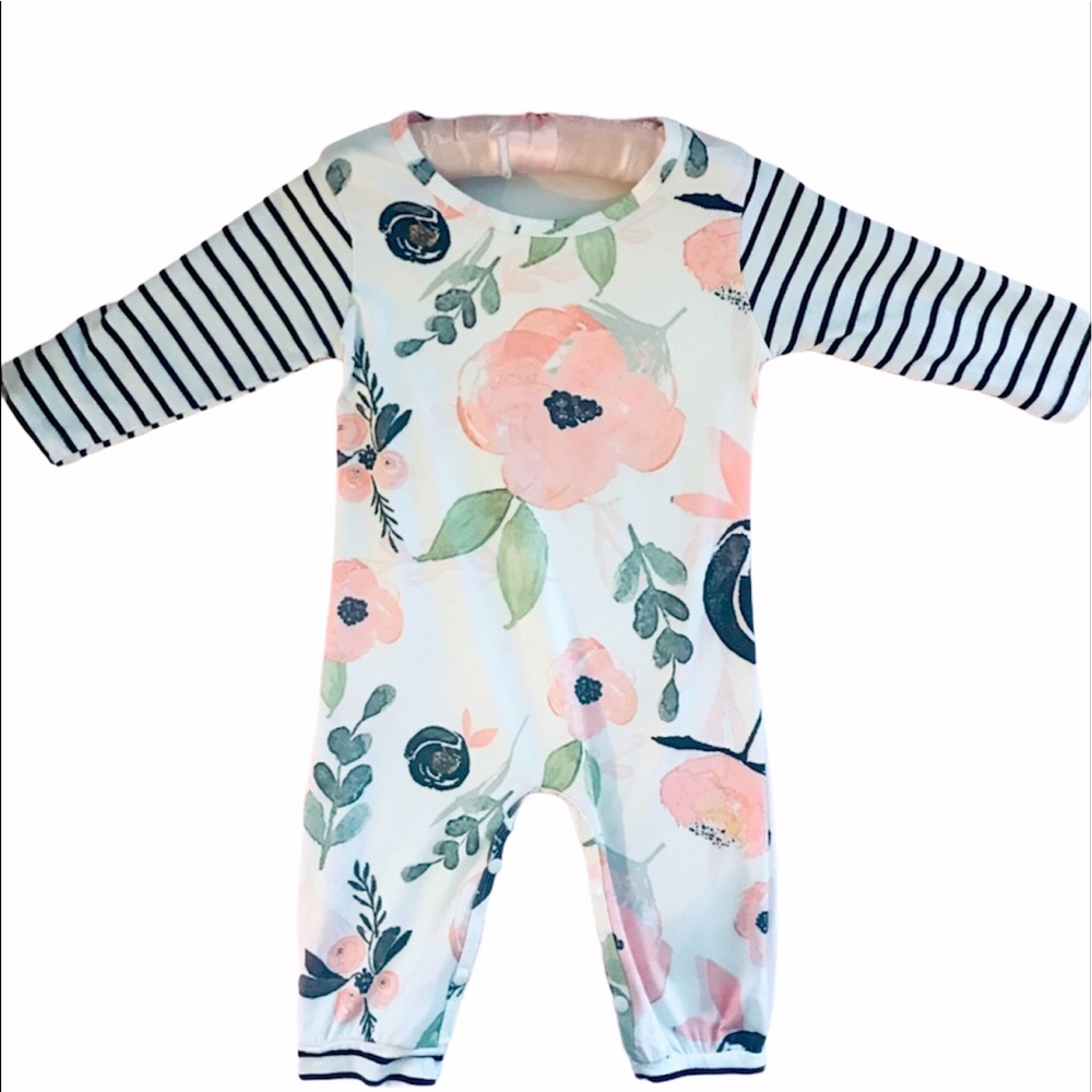 Floral Body Suite Baby/Toddler Girl